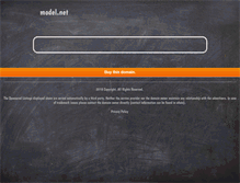 Tablet Screenshot of model.net